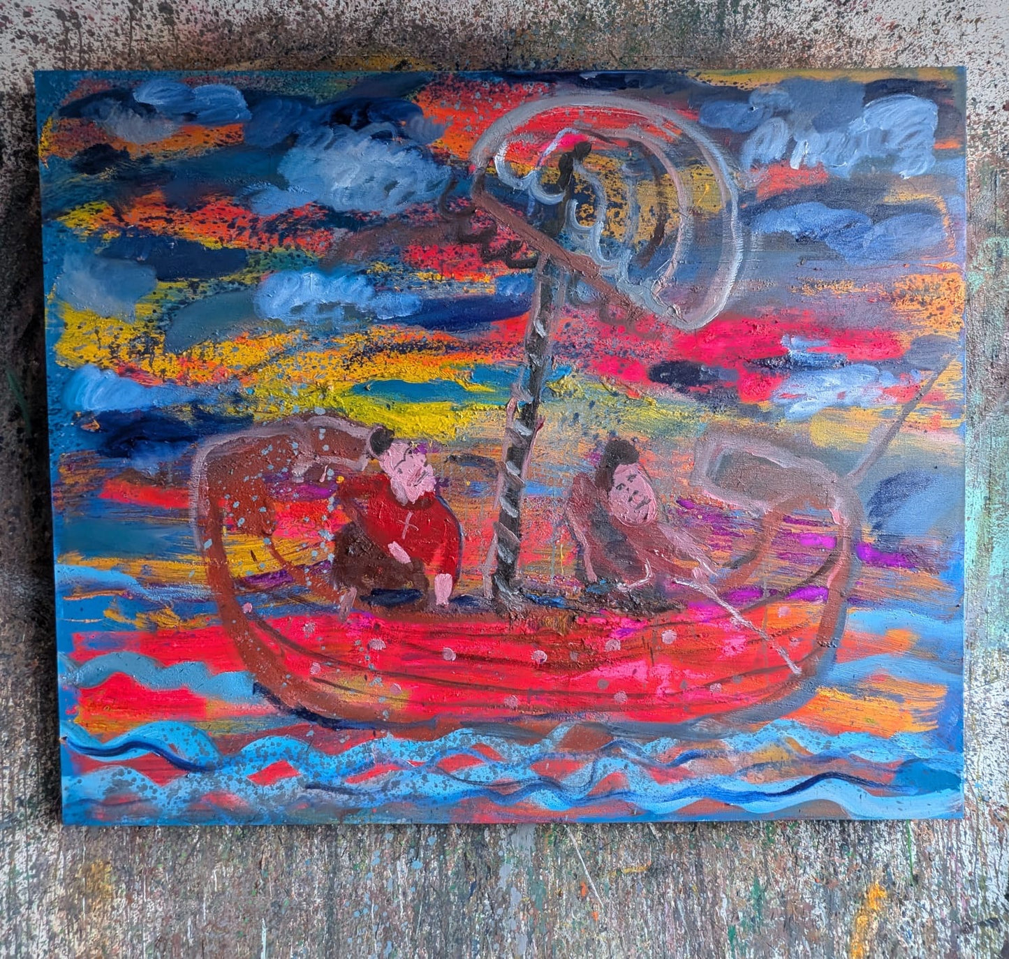 Barcos y sol