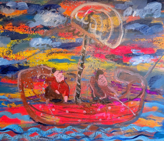 Barcos y sol