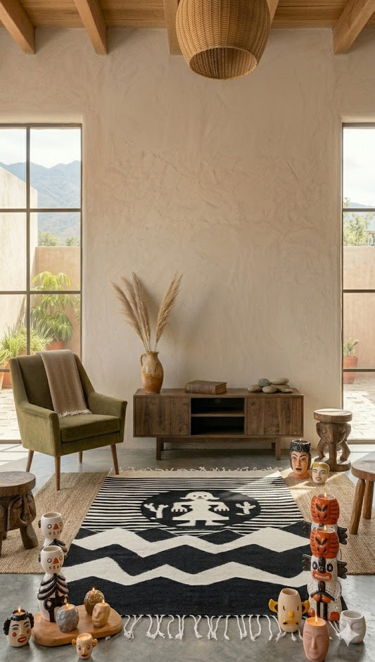 Mujer luna Rug